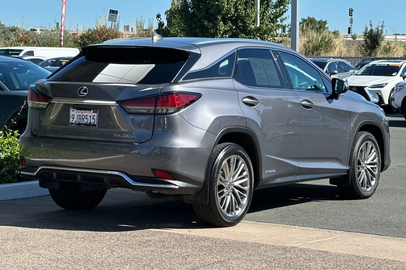 Used 2020 Gray Pearl Lexus 450h image 4
