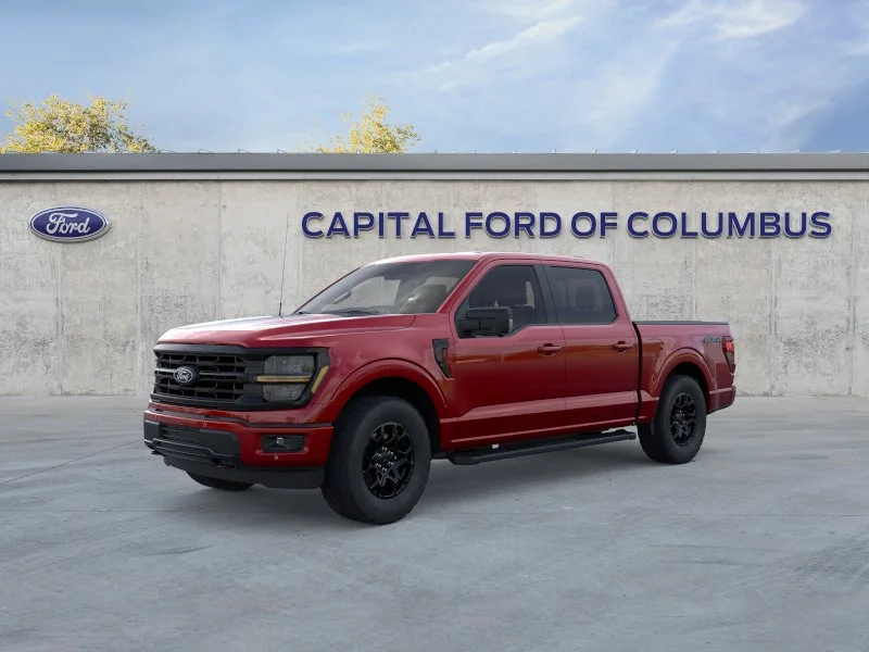 New 2025 Rapid Red Metallic Tinted Clearcoat Ford XLT image 44