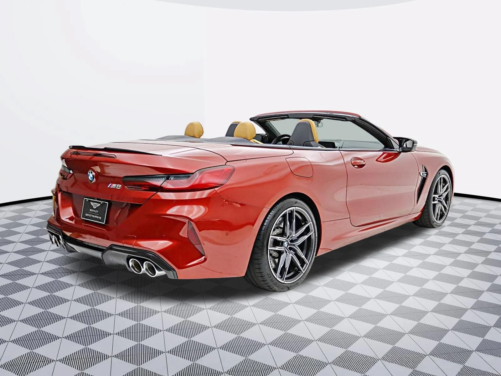 Used 2020 Motegi Red Metallic BMW Convertible image 10