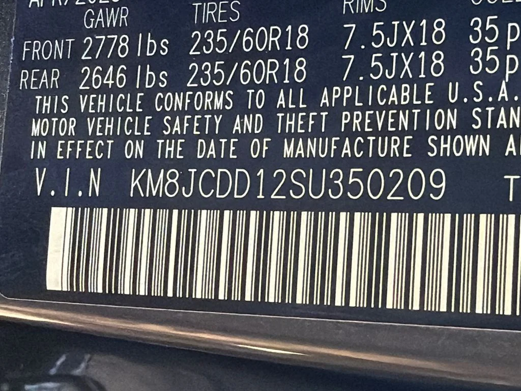 Used 2025 Gray Hyundai SEL Convenience image 33
