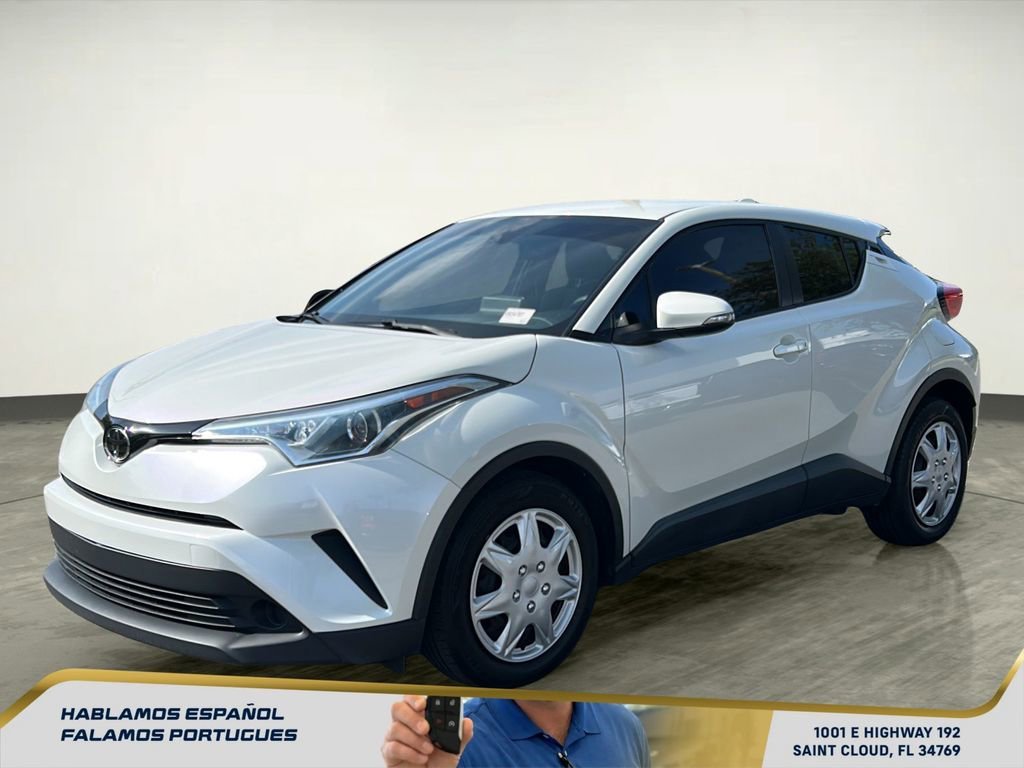 Used 2019 Toyota C-HR LE with VIN NMTKHMBX8KR093478 for sale in St. Cloud, FL