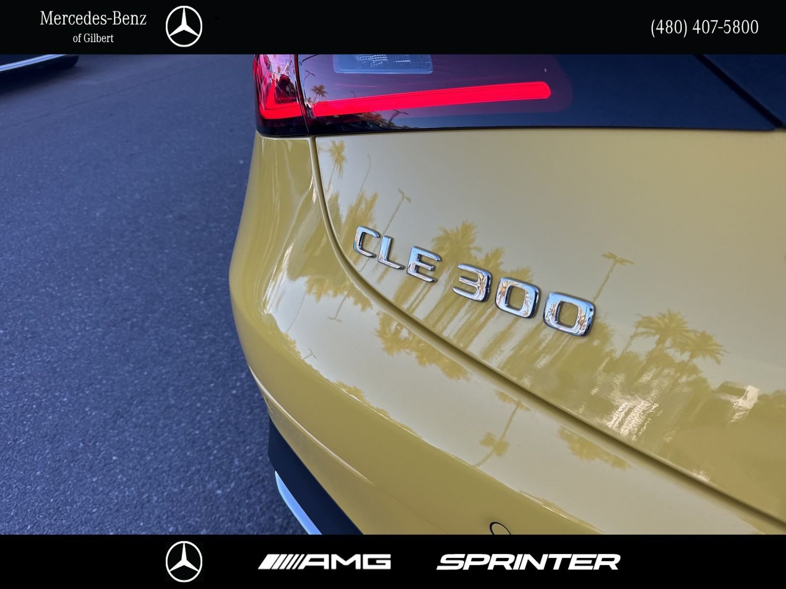 Used 2026 Yellow Mercedes-Benz CLE 300 image 6