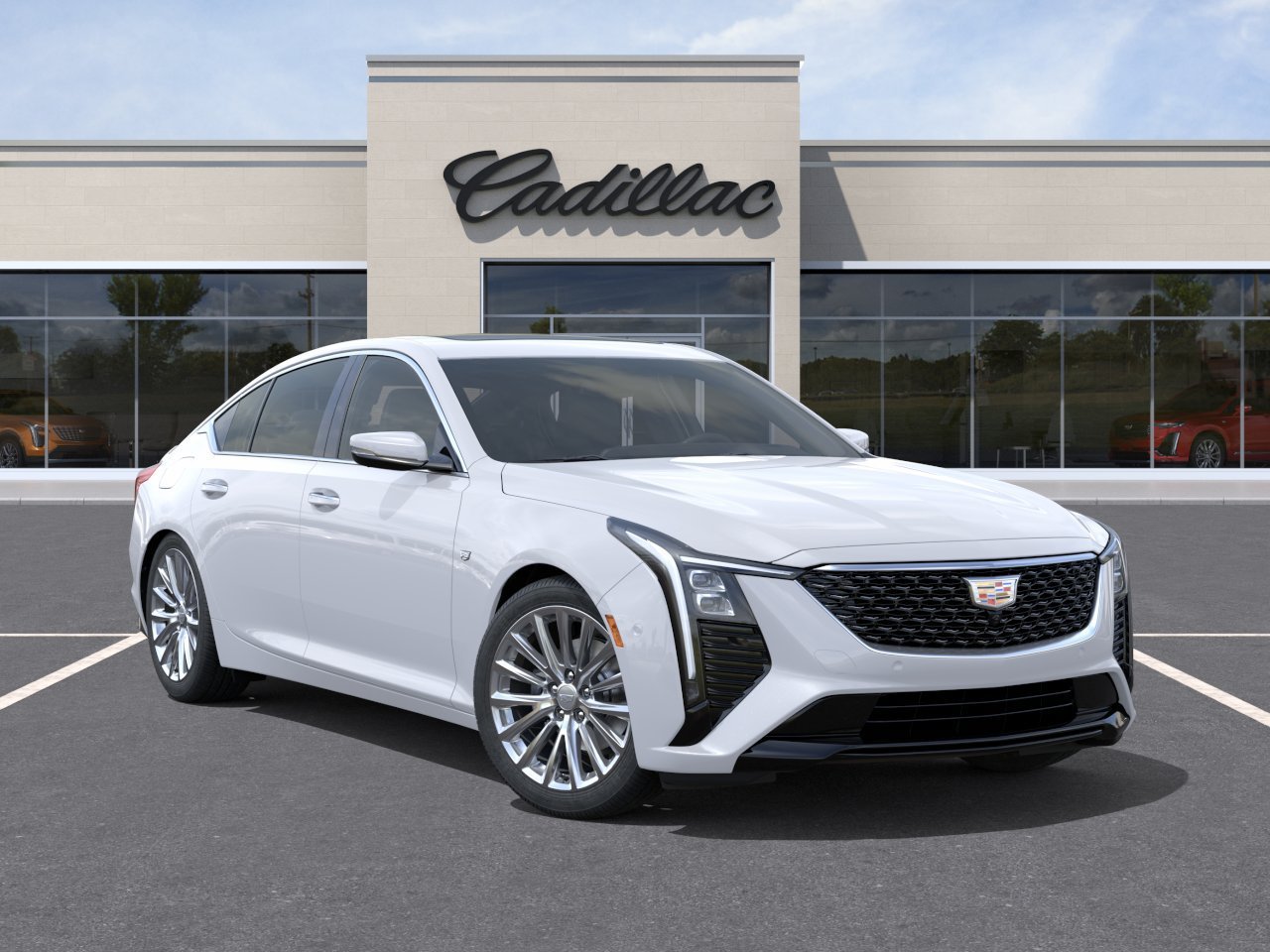 New 2026 Vibrant White Tricoat Cadillac Premium Luxury image 7