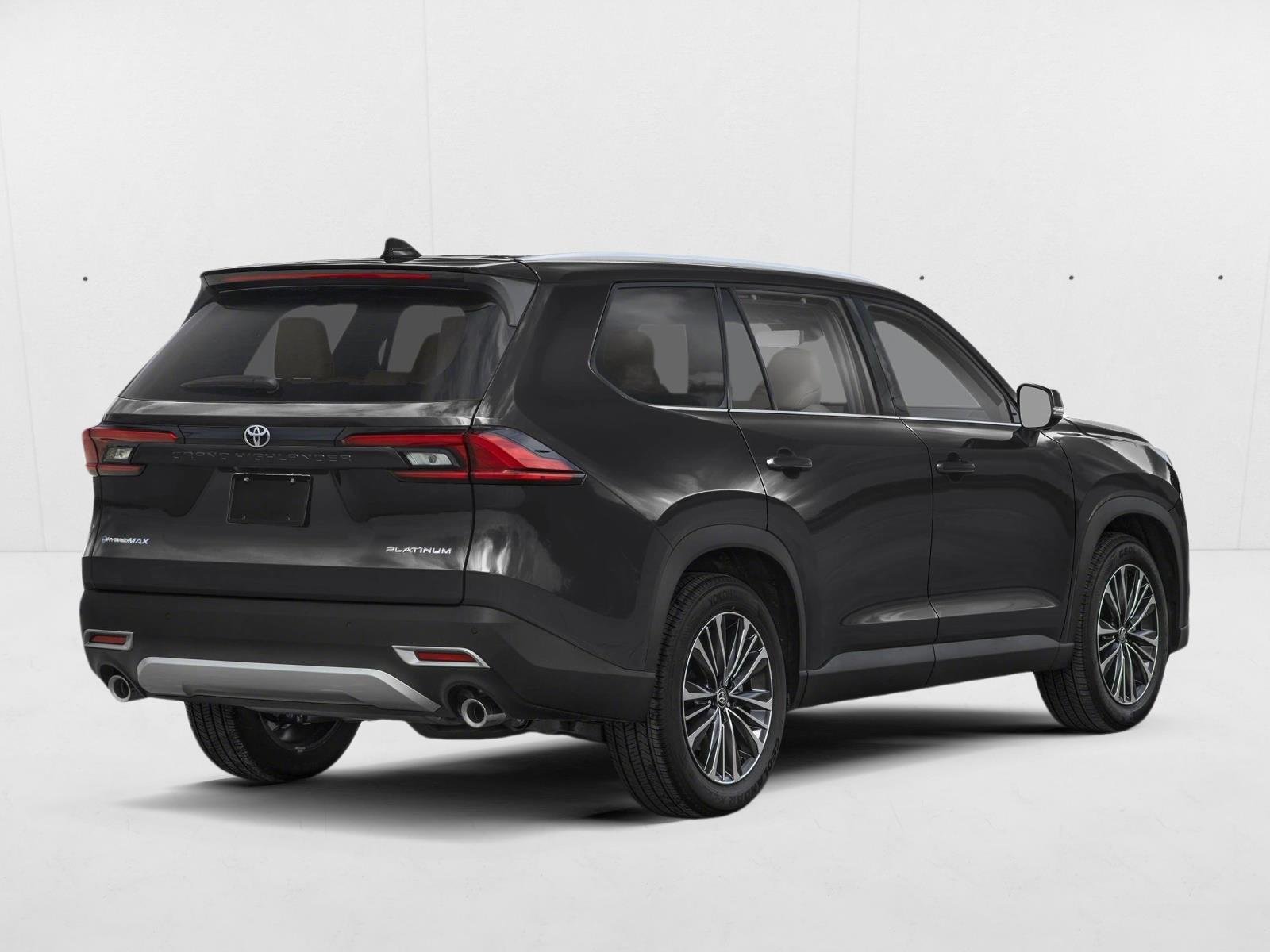 New 2026 Midnight Black Metallic Toyota Hybrid MAX Platinum image 2