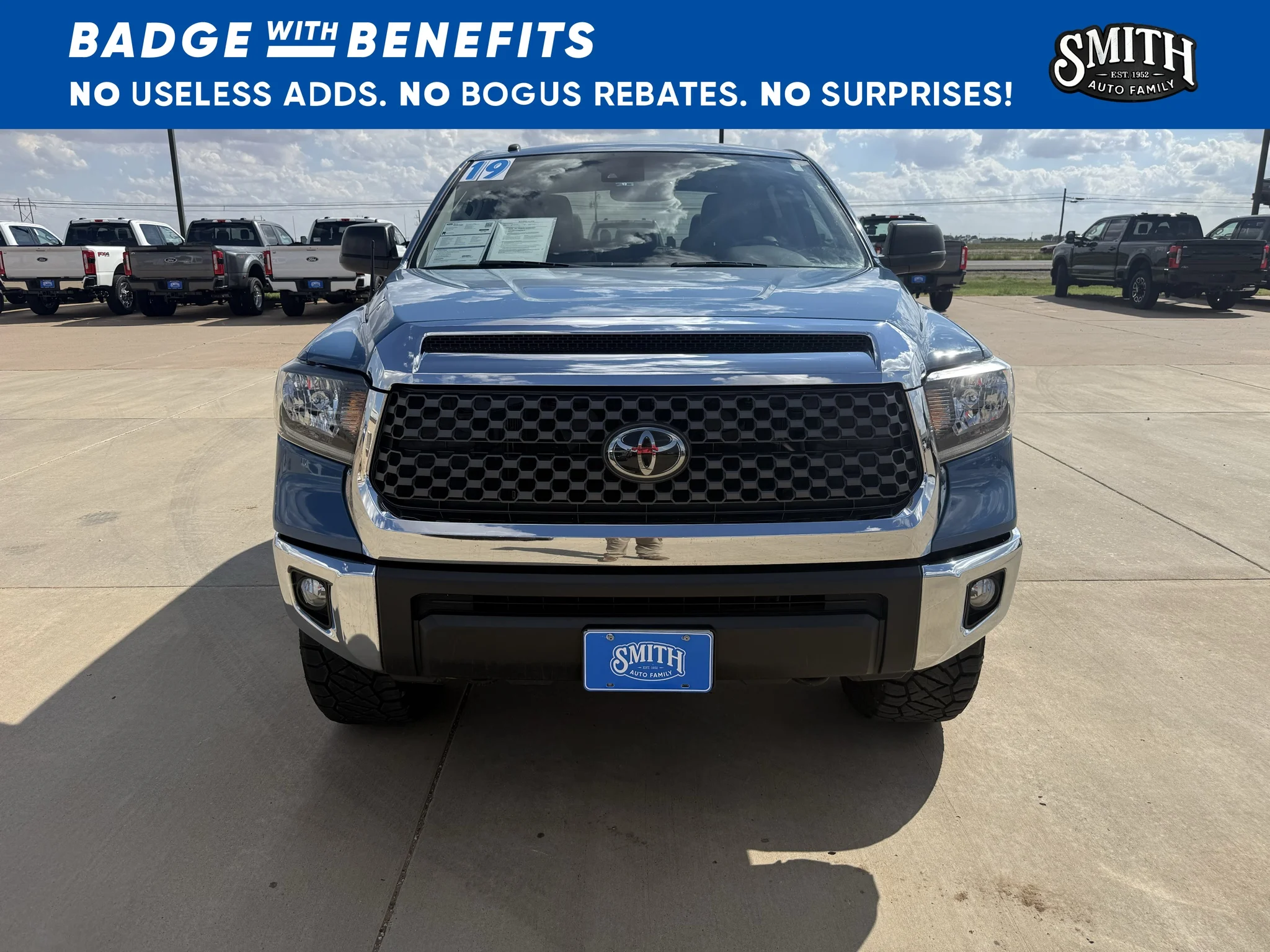 Certified Used 2019 Cavalry Blue Toyota SR5 image 12