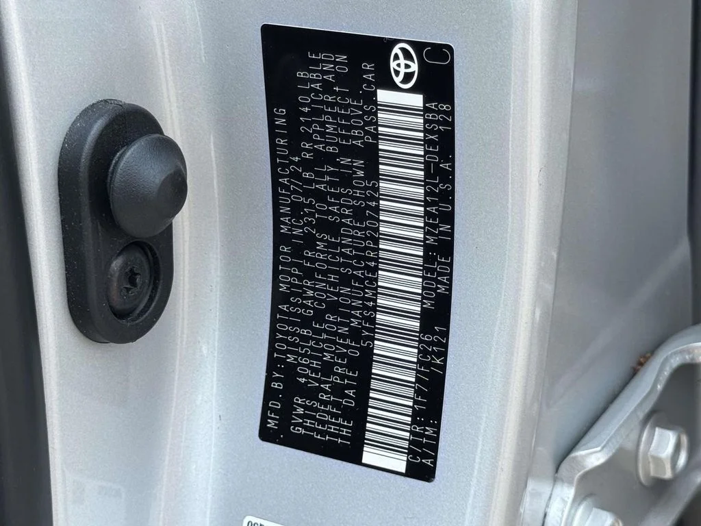 Used 2024 Silver Toyota SE image 30