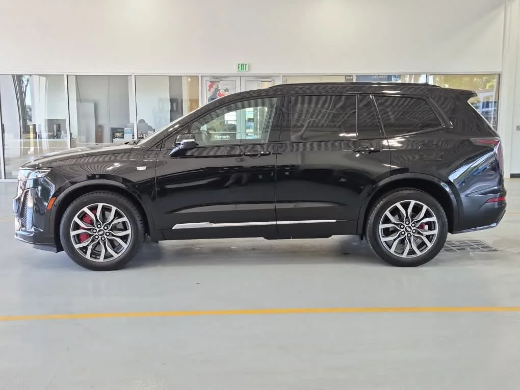 Used 2024 Stellar Black Metallic Cadillac AWD Sport image 5