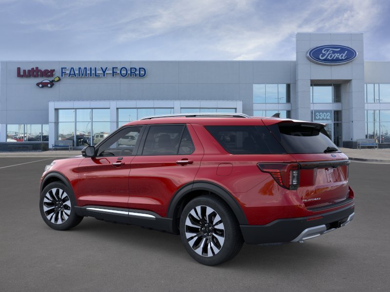New 2026 Rapid Red Metallic Tinted Clearcoat Ford Platinum image 34
