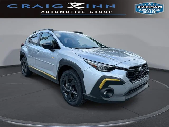 Certified Used 2024 Silver Subaru Sport image 1