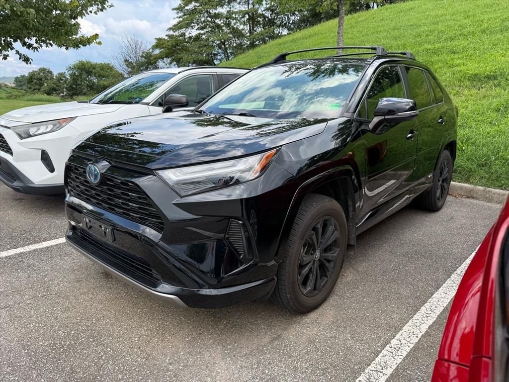 Certified Used 2022 Black Toyota SE image 2