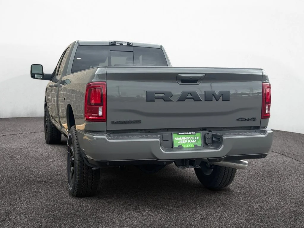 New 2026 Ceramic Gray Clear-Coat Exterior Paint RAM Laramie image 3