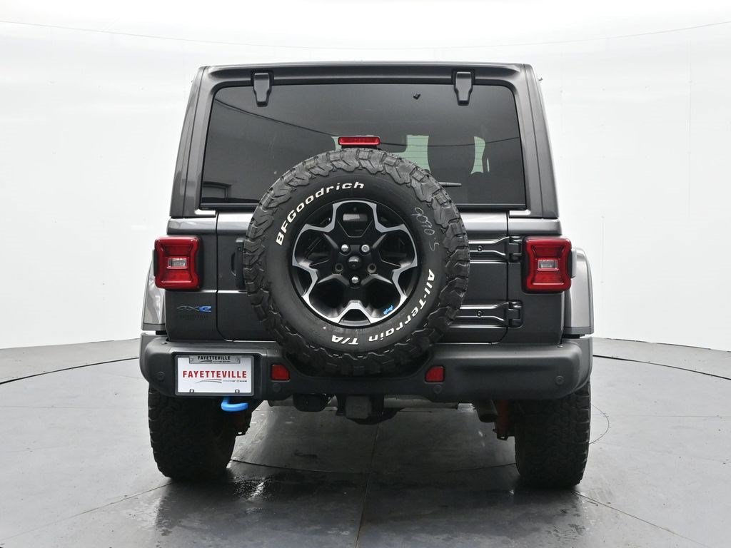 Used 2021 Granite Crystal Metallic Clearcoat Jeep Unlimited Rubicon image 6