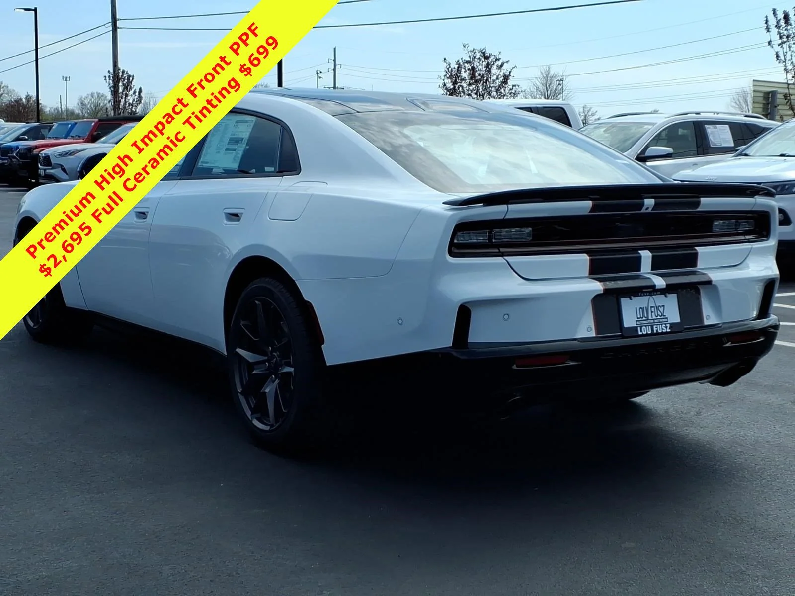New 2026 White Knuckle Exterior Paint Dodge Scat Pack Plus image 4