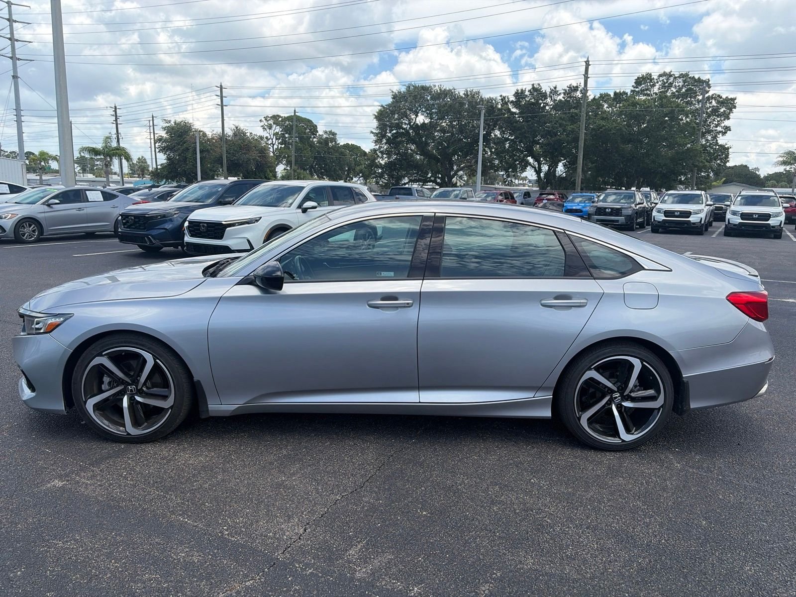 Used 2021 Silver Honda Sport Special Edition image 4