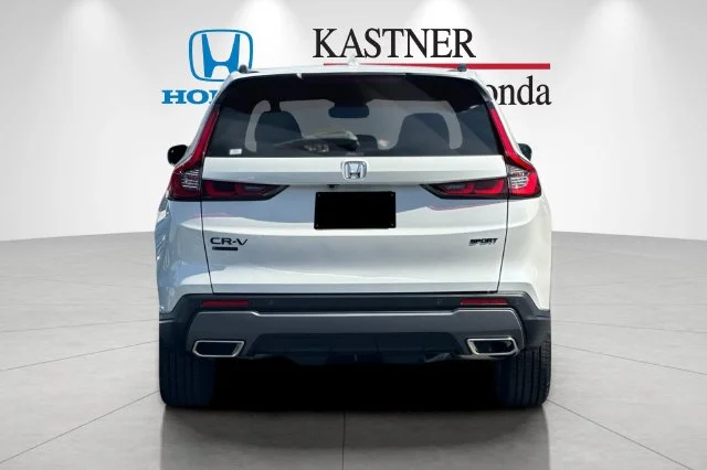 New 2027 Platinum White Pearl Honda Sport-L Hybrid AWD image 5