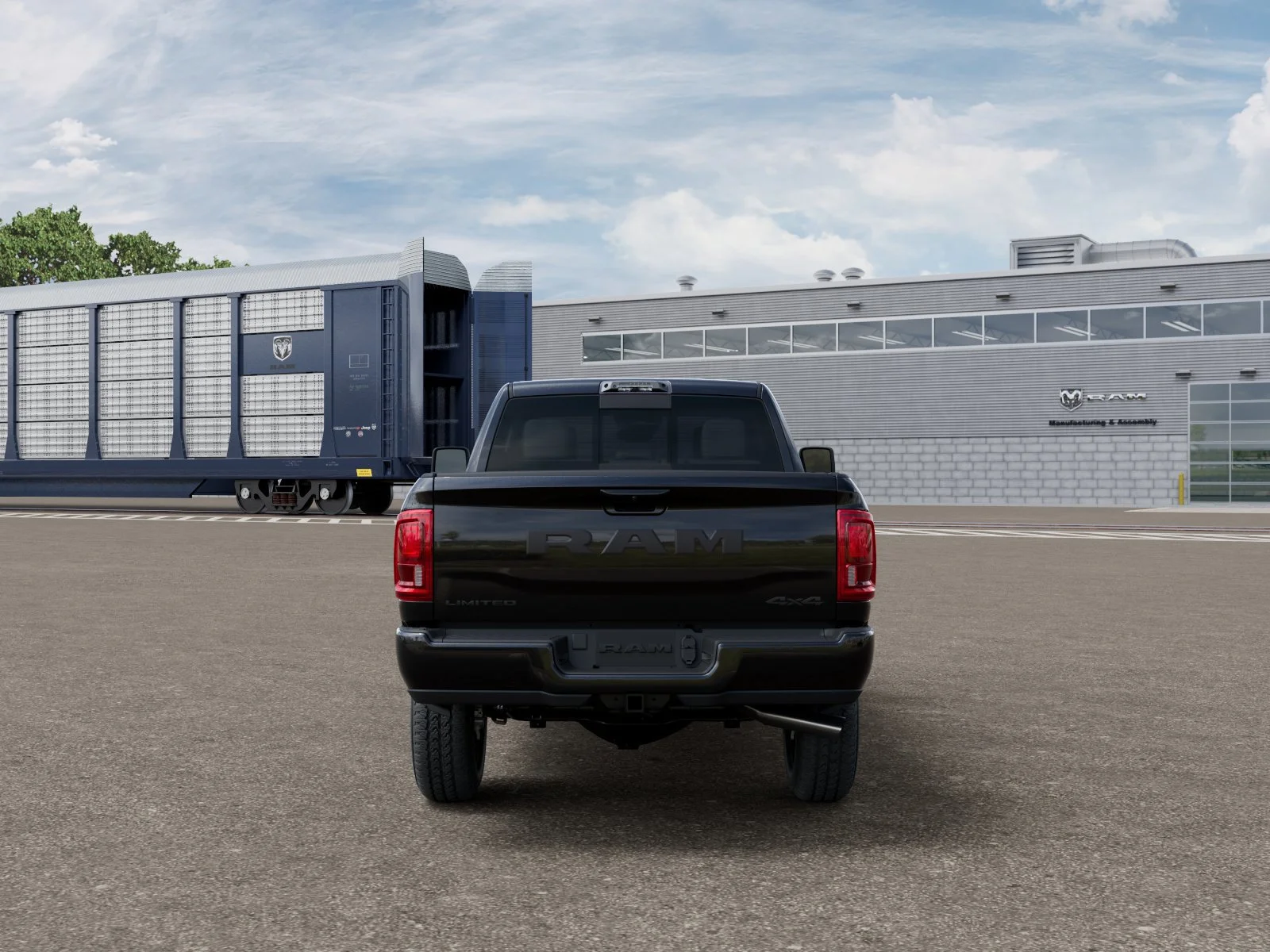 New 2026 Diamond Black Crystal Pearl-Coat Exterior Paint RAM Limited image 7