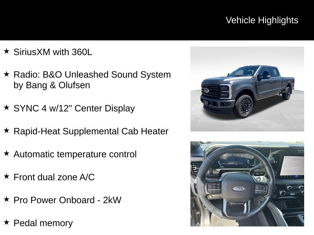 2026 Ford F-350 Super Duty Platinum - Photo 16
