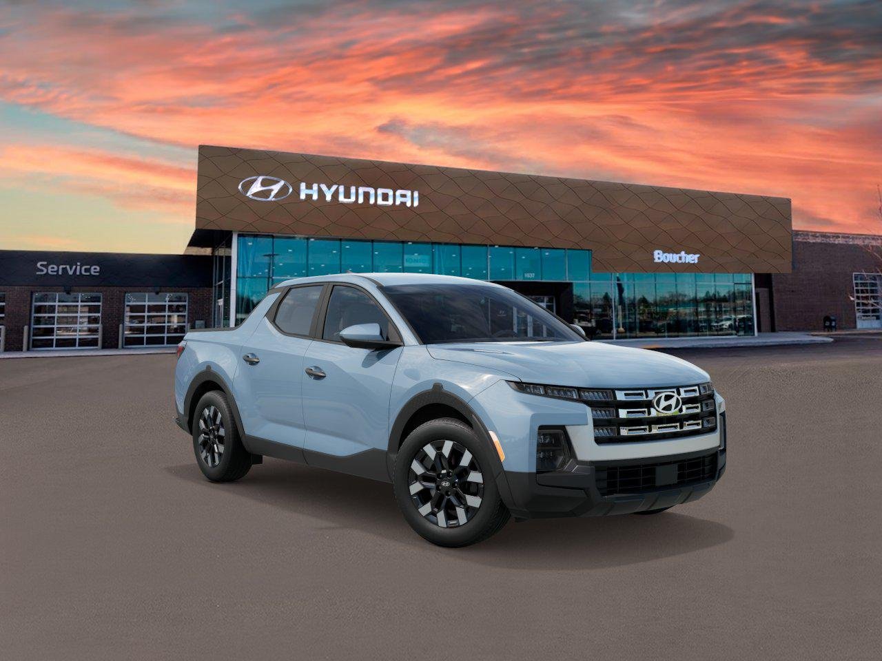New 2027 Blue Stone Hyundai SE AWD image 2