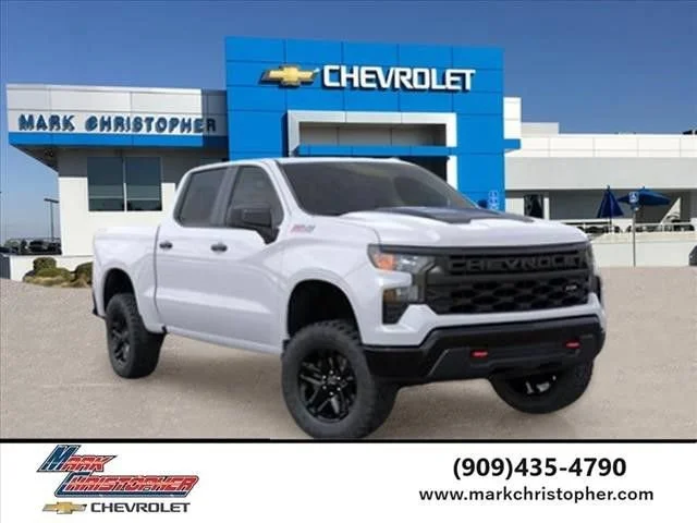 New 2026 Summit White Chevrolet Custom Trail Boss image 1