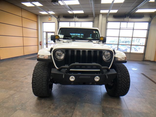 Certified Used 2022 Bright White Clearcoat Jeep Rubicon image 2