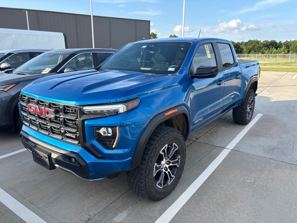 Used 2024 Blue GMC AT4 image 2