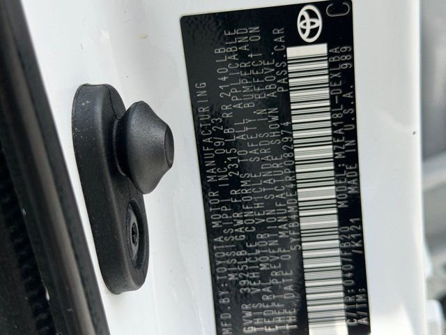 Used 2024 White Toyota LE image 33