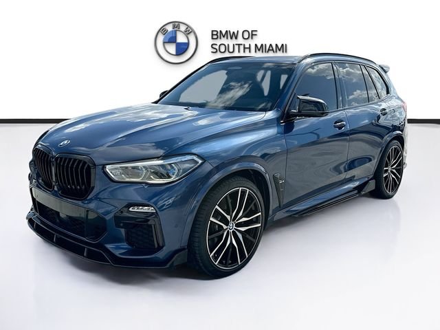 Used 2020 Blue BMW M50i image 3