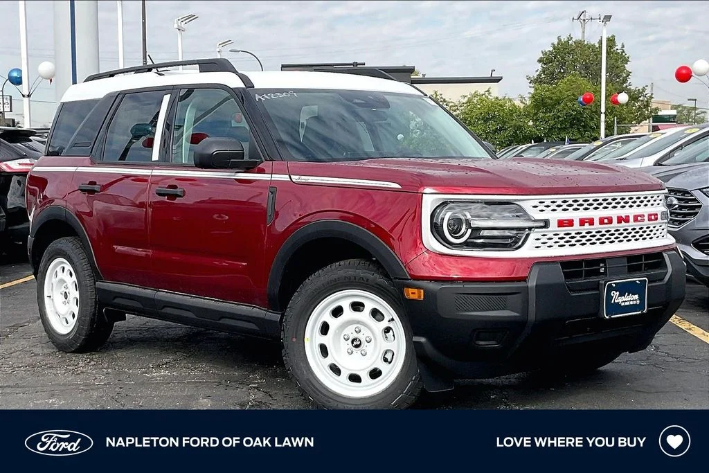 New 2026 Ruby Red Metallic Tinted Clearcoat Ford Heritage image 1