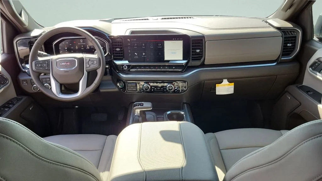 New 2026 Glacier White Tricoat GMC SLT image 14