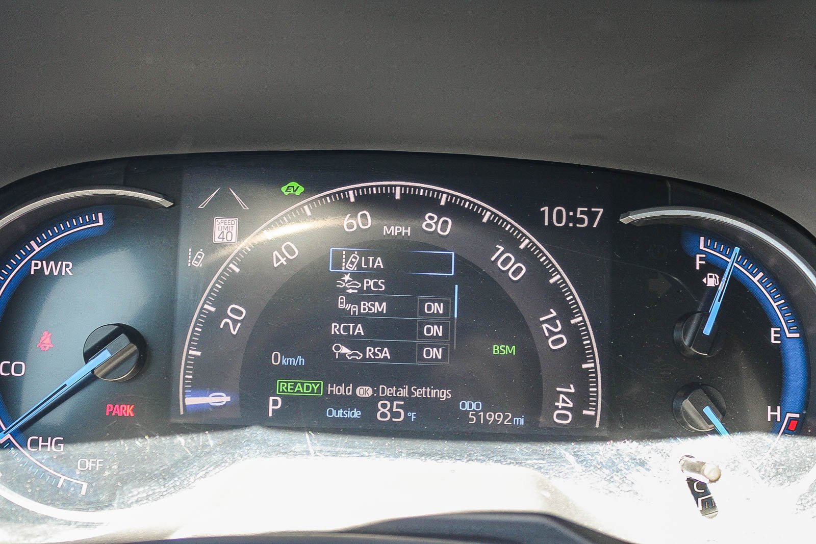Used 2024 Midnight Black Metallic Toyota Hybrid LE image 24