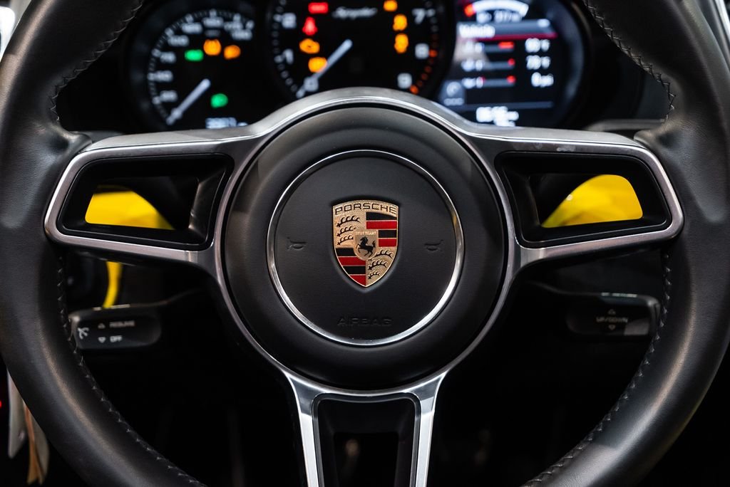 Used 2016 Racing Yellow Porsche Spyder image 25