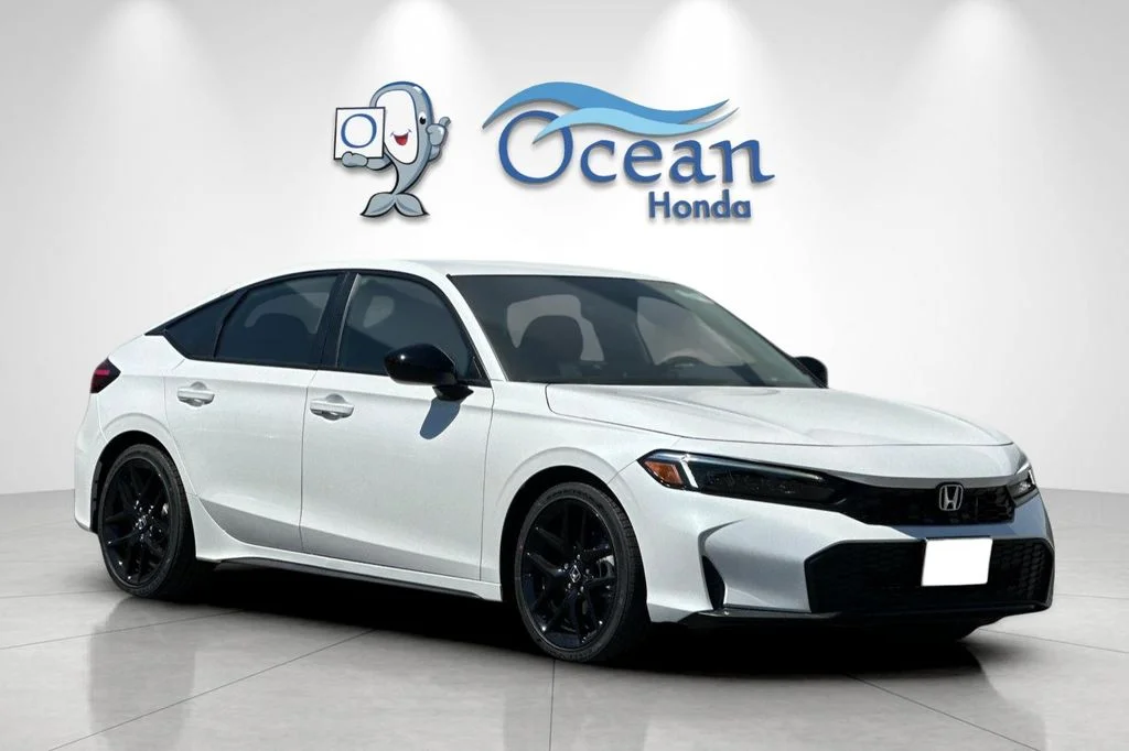 New 2026 Platinum White Pearl Honda Sport image 2