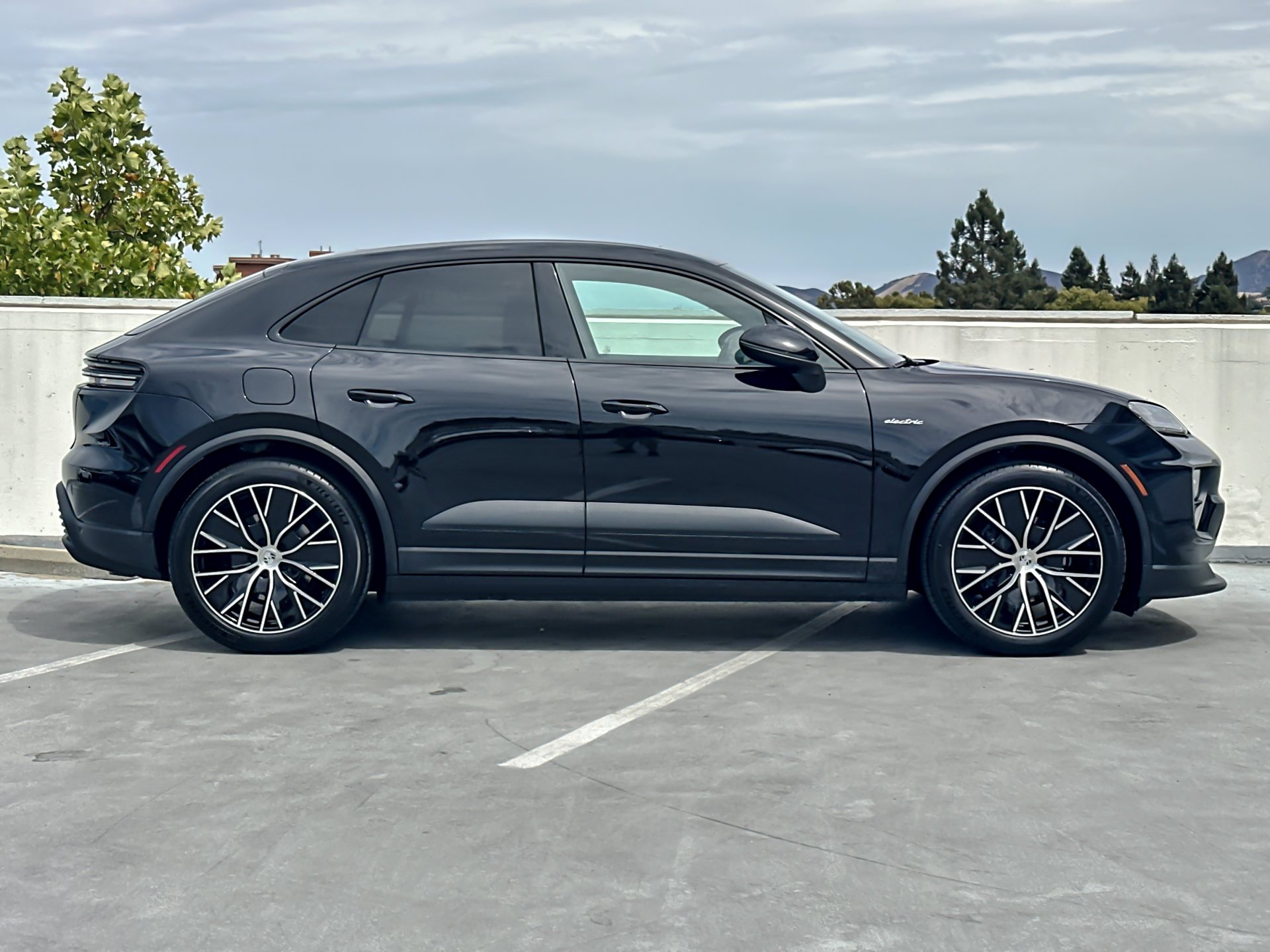 Used 2025 Black Porsche Electric image 10