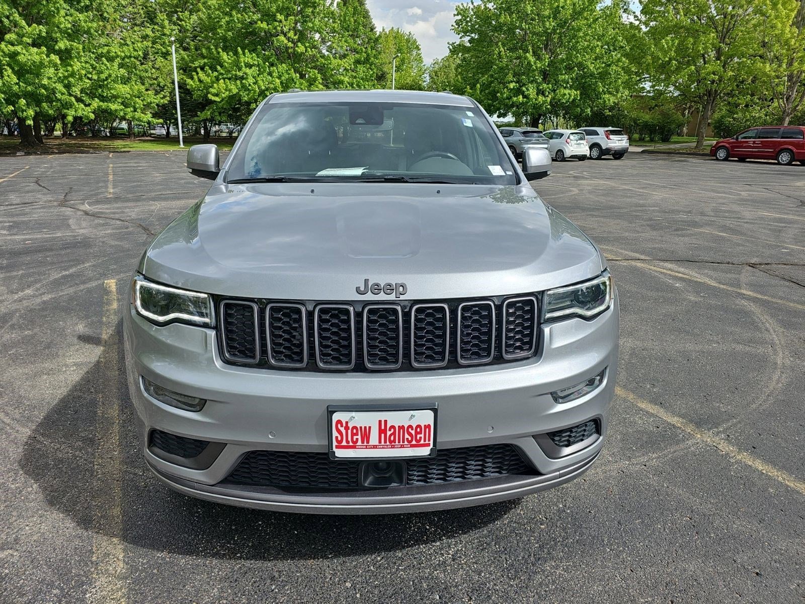 Used 2021 Billet Silver Metallic Clearcoat Jeep High Altitude image 8