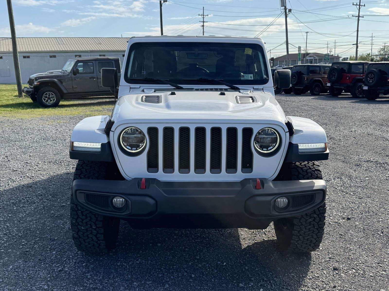 Used 2020 Bright White Clearcoat Jeep Rubicon image 27