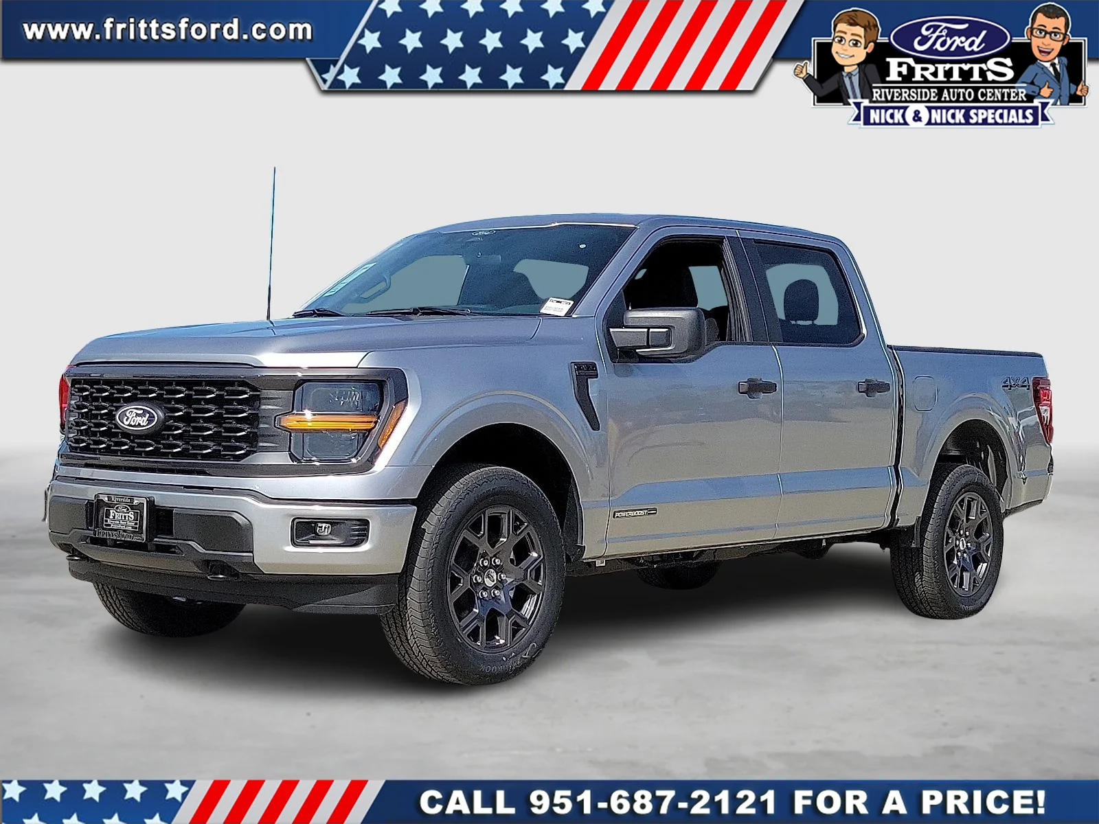 New 2026 Iconic Silver Metallic Ford STX® image 1