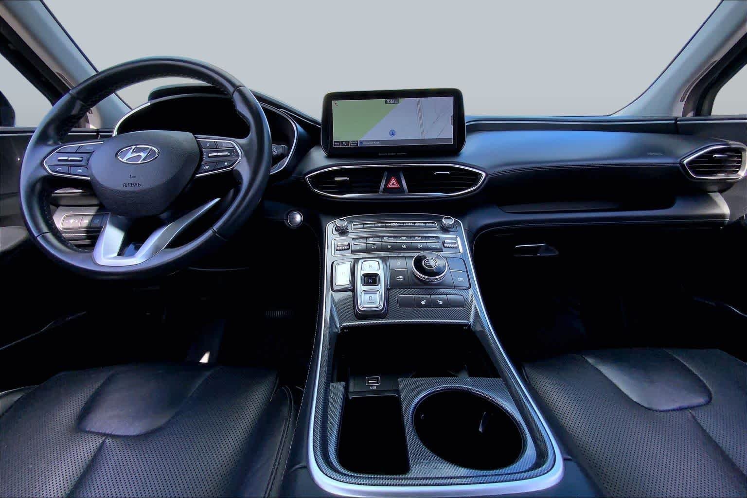 Used 2021 Twilight Black Hyundai SEL image 15
