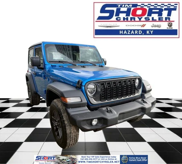 New 2026 Hydro Blue Pearl-Coat Exterior Paint Jeep Sport image 1