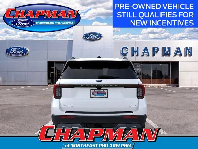 New 2026 Star White Metallic Tri-Coat Ford Active image 5