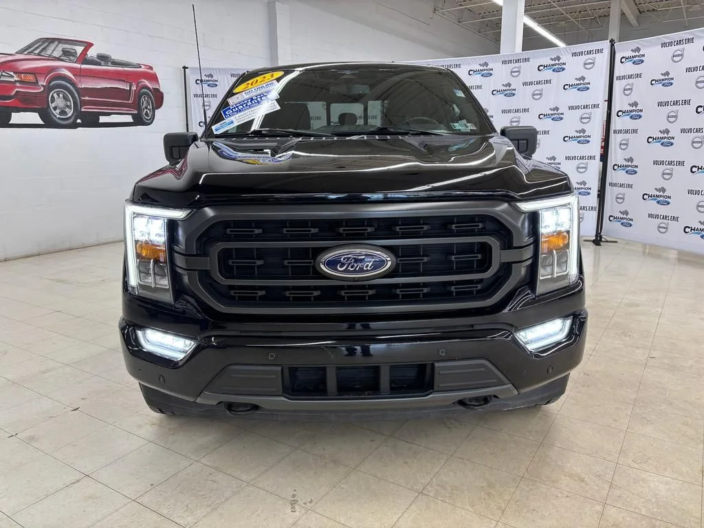 Certified Used 2023 Black Metallic Ford XLT image 2
