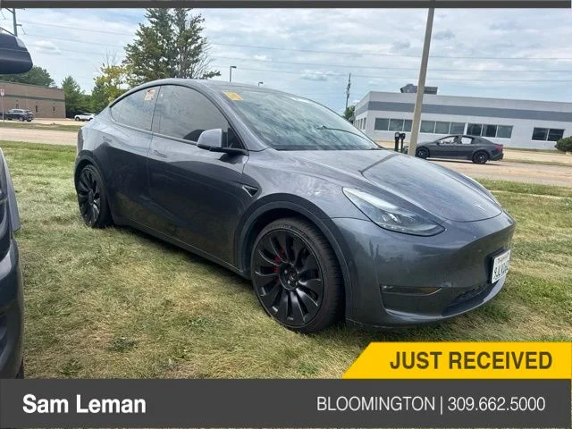 2023 Tesla Model Y Performance for sale at Sam Leman Chrysler Jeep Dodge of Bloomington