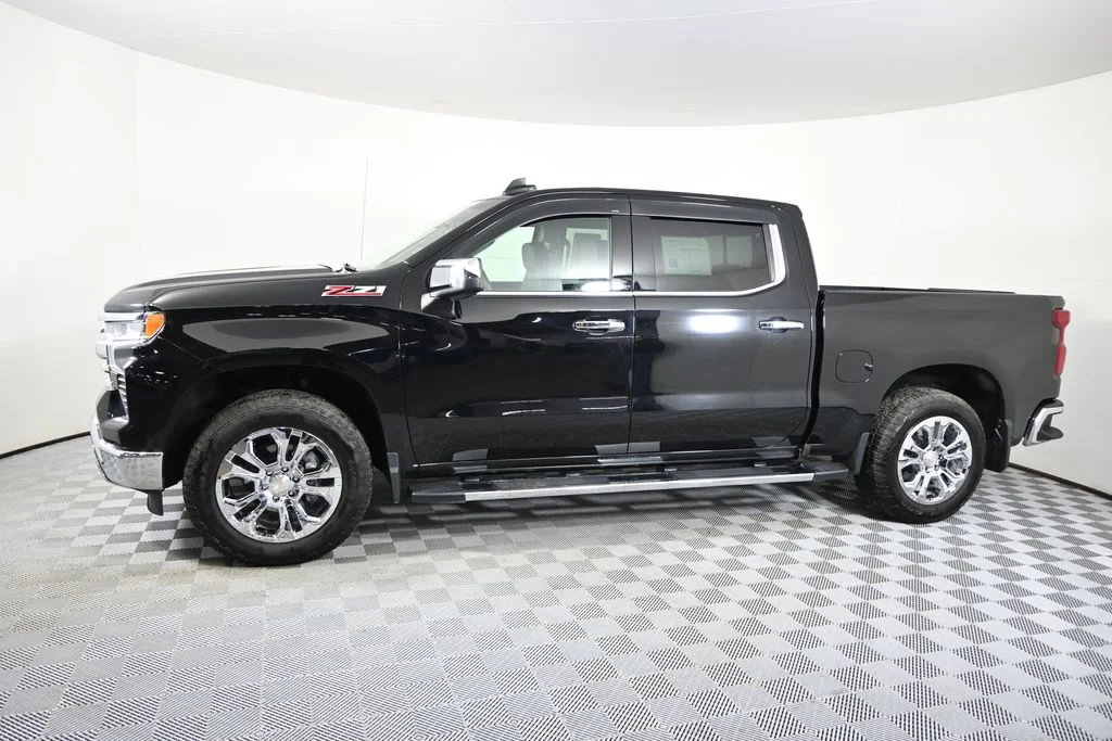 Used 2025 Chevrolet Silverado 1500 LTZ with VIN 1GCUKGED7SZ339711 for sale in Forest Lake, Minnesota