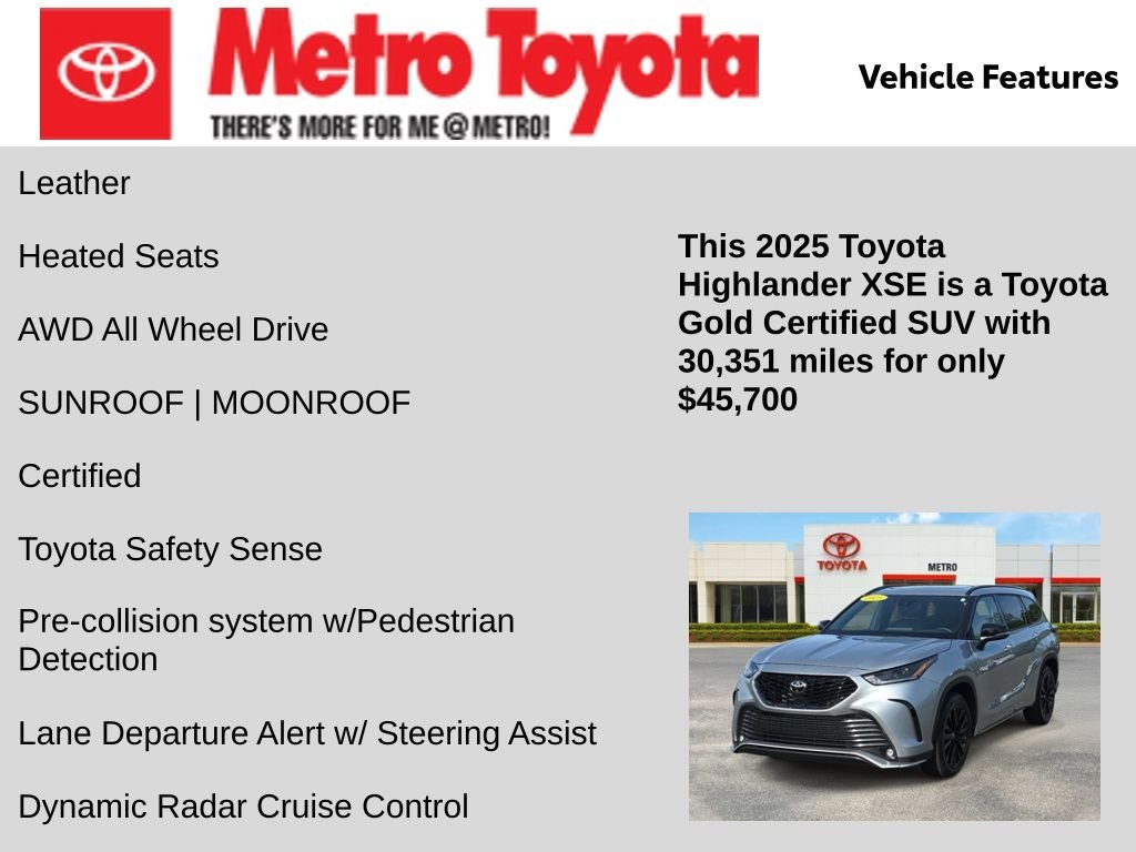 2025 Toyota Highlander XSE - Photo 6