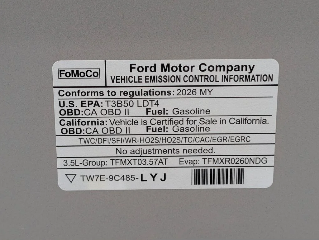 New 2026 Iconic Silver Metallic Ford XLT image 29