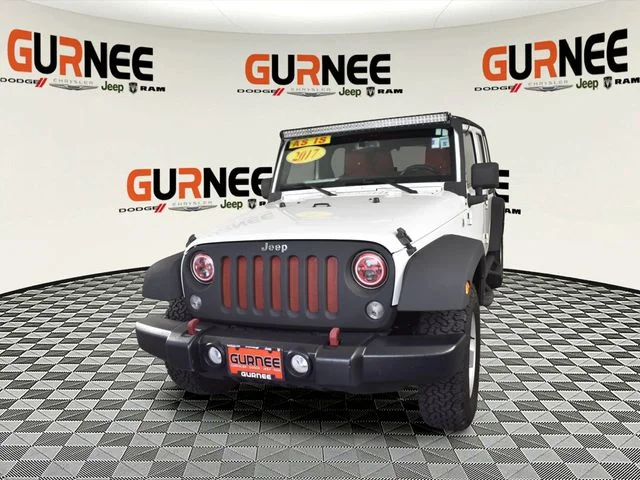 Used 2017 White Jeep Unlimited Sport image 8
