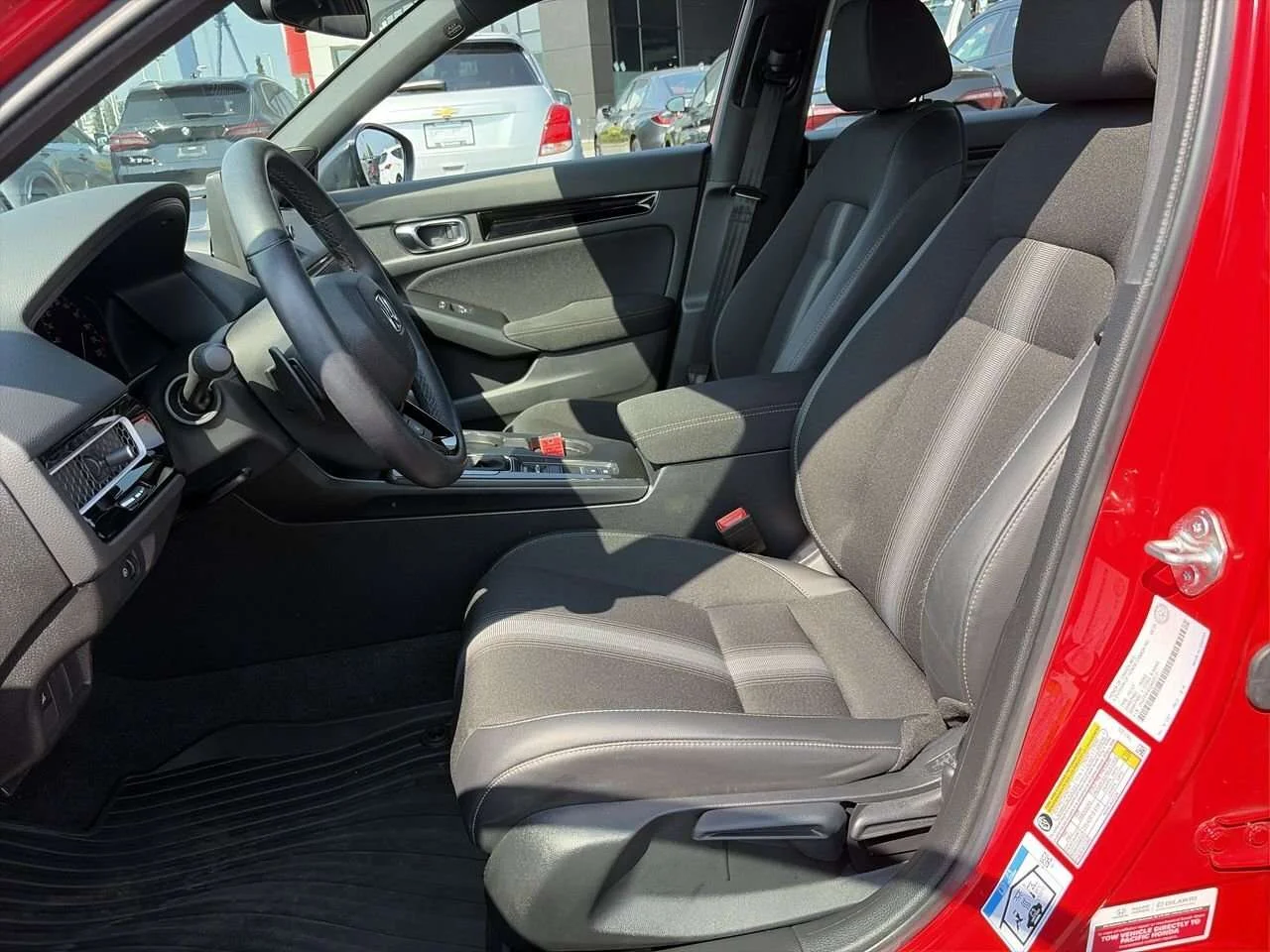 Used 2025 Rallye Red Honda Sport eCVT Sedan Certified Pre-Owned   No Accident image 19