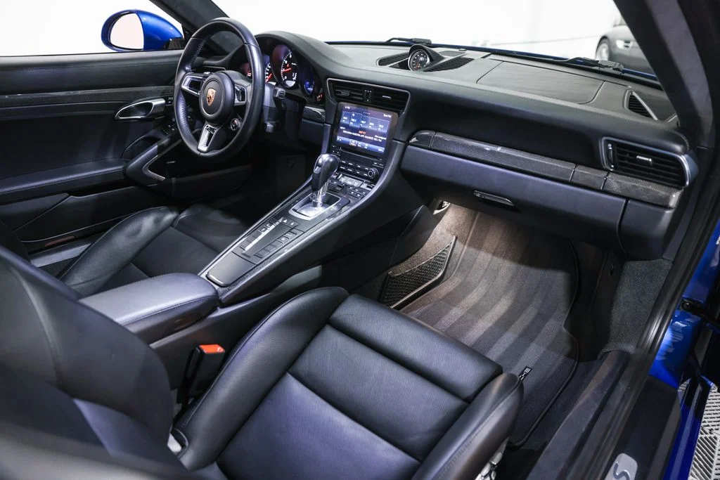 Used 2018 Blue Porsche Turbo S image 20