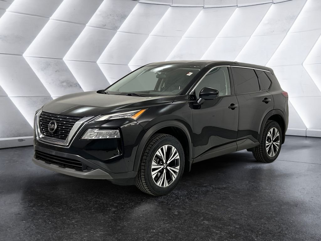 Used 2021 Black Nissan SV image 3