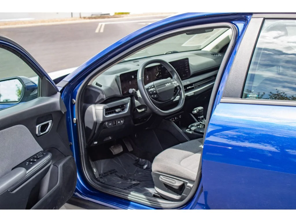 Used 2025 Deep Sea Blue Kia EX image 25