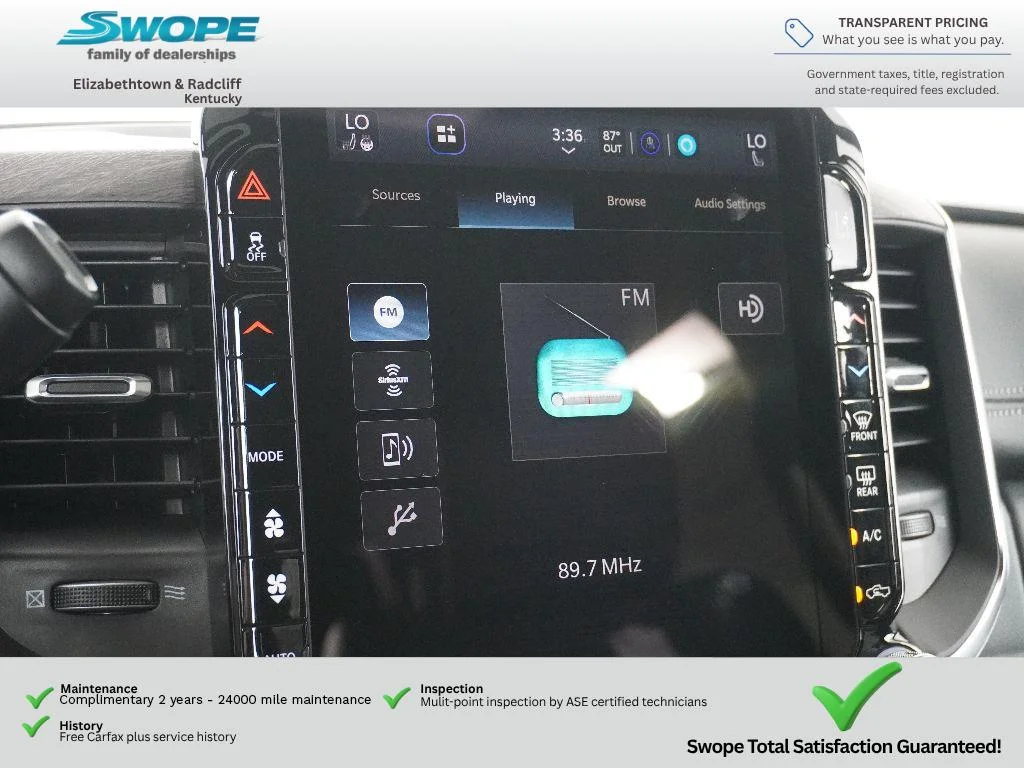 New 2026 Forged Blue Metallic Exterior Paint RAM Laramie image 21